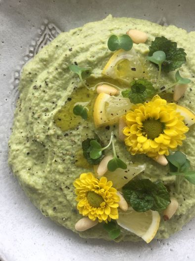 pea and mint houmous